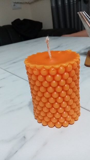  Beden turuncu Renk Turuncu mum