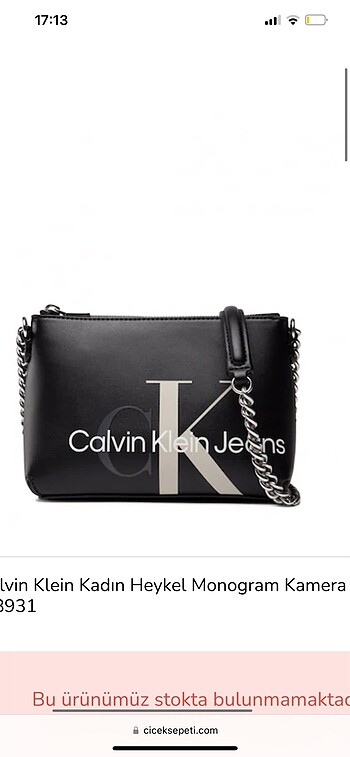 Calvin Klein Calvin Klein Kadın Çanta