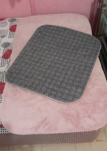 Madame Coco Pembe Yumuşak Banyo Paspası Seti