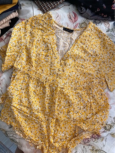 Milla şortlu pijama takımı