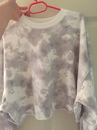 Batik desenli sweatshirt
