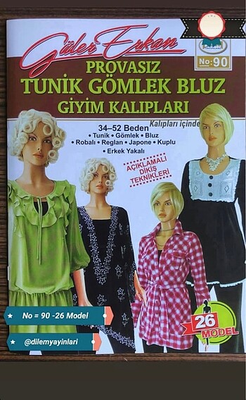 Güler erkan giysi kalıpları