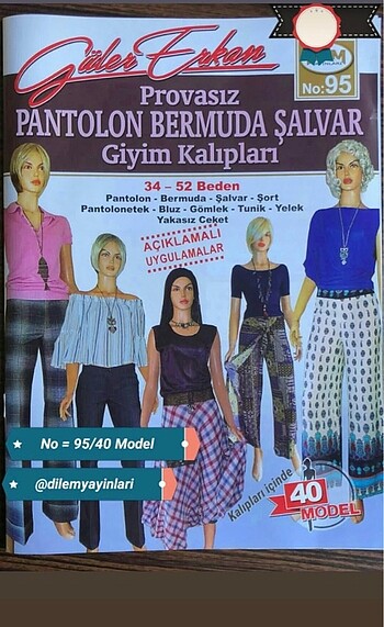 Güler erkan giysi kalıpları