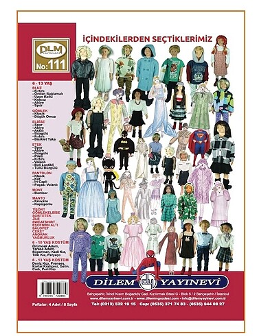  Güler erkan giyim kalıpları
