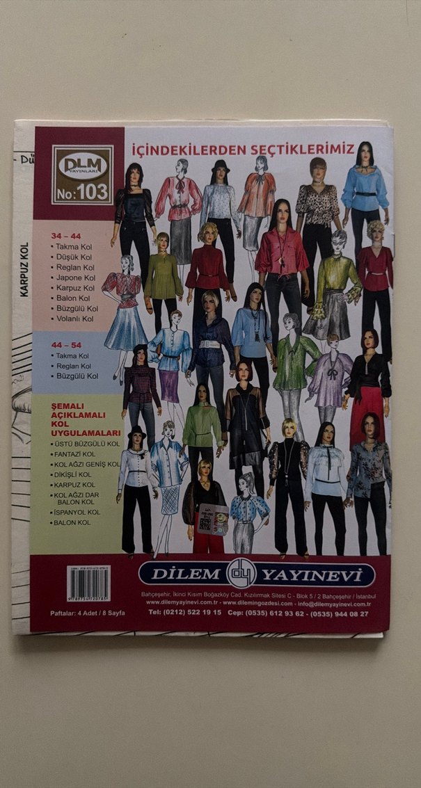 Provasız Bluz ve Gömlek Kalıpları Kitabı - Görsel 2