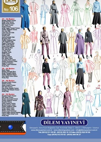 Gri Uzun Kollu Kemerli Street Style Ferace - Görsel 2