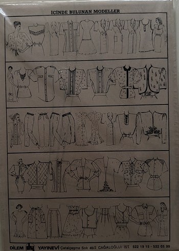 Güler Erkan Yazlık Giyim Kalıpları 45 Model - Görsel 2