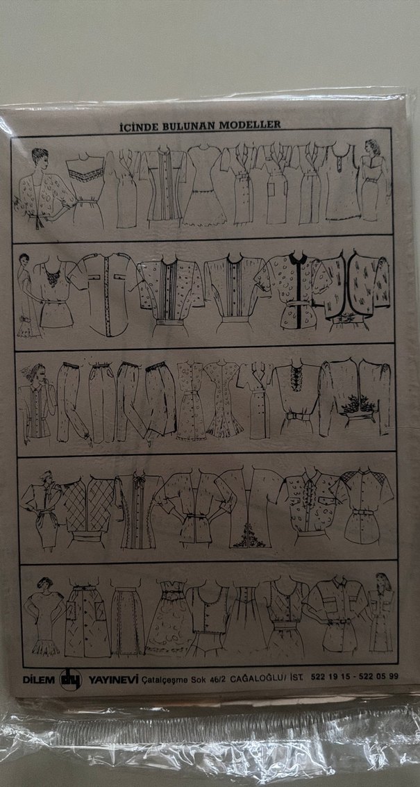 Güler Erkan Yazlık Giyim Kalıpları 45 Model - Görsel 2