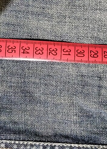 s Beden mavi Renk Kot etek 