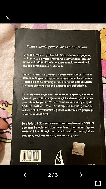 S*ktir et kitap
