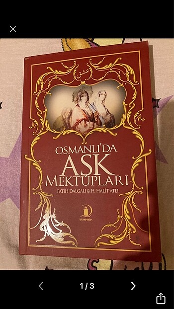 Osmanlı da aşk mektupları