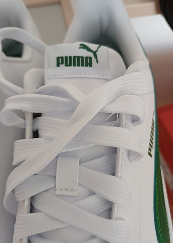 Puma Up Beyaz-Yeşil erkek Spor Ayakkabı - Görsel 5