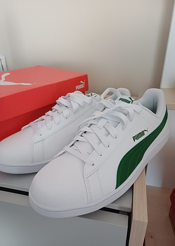 Puma Up Beyaz-Yeşil erkek Spor Ayakkabı - Görsel 2