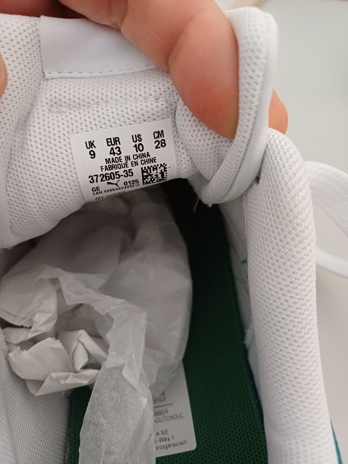 Puma Up Beyaz-Yeşil erkek Spor Ayakkabı - Görsel 3