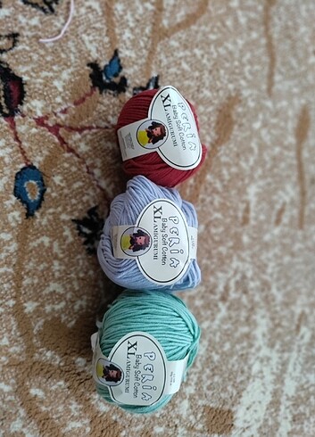 Peria xl amigurumi ipi 3 adet