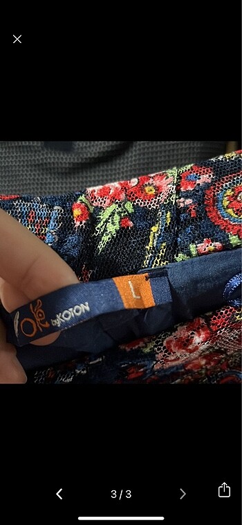 l Beden Koton etek