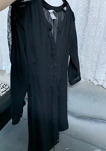 H&M Siyah kısa elbise