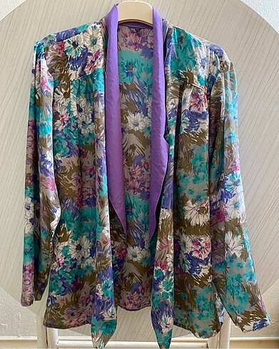 Saten vintage bluz