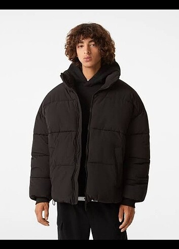 Bershka Oversize Şişme Mont Puffer