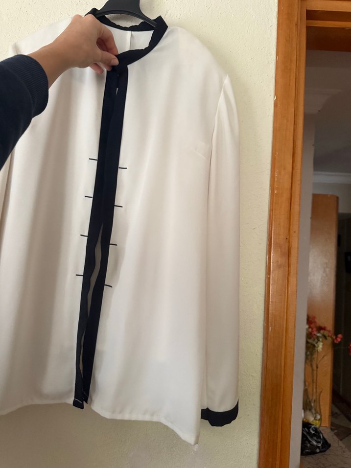 Kapalı kadın gömlek takım - Görsel 4