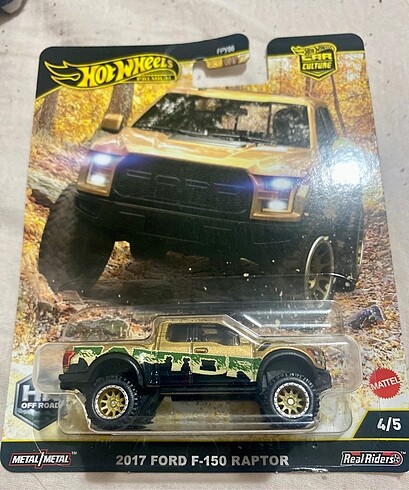 Hotwheels Premıum 2017 FORD F-150 RAPTOR