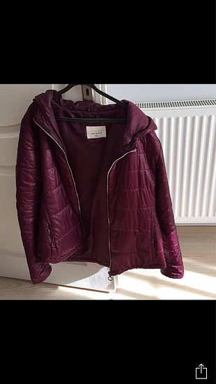 Bordo Şişme Mont