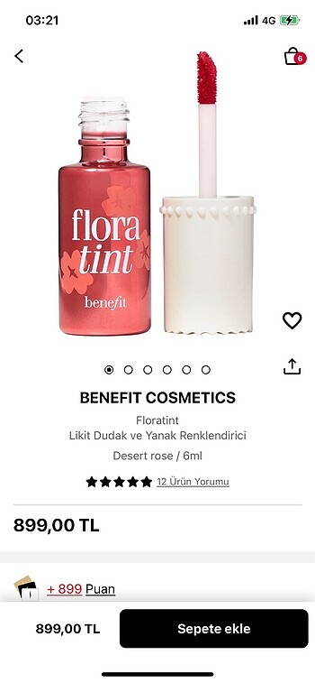 Benefit Flora Tint