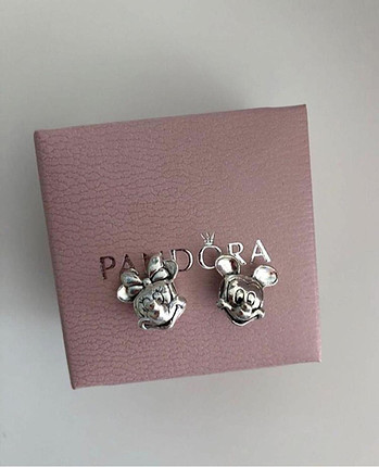 PANDORA MICKEY MINNIE CHARM