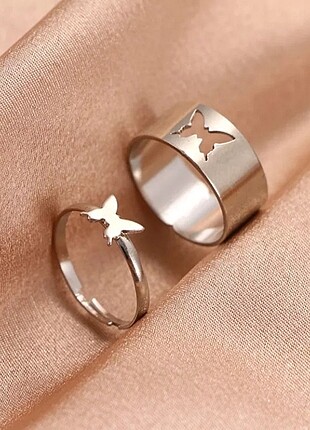 So Chic Çift Yüzüğü Sevgili Yüzüğü