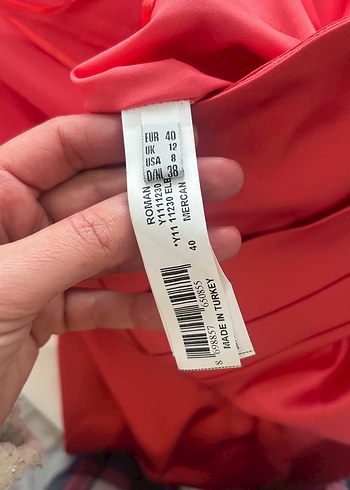 Roman marka 40 beden strables elbise - Görsel 6