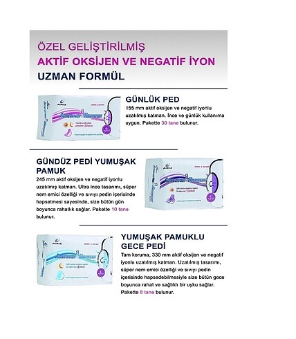 Diğer TİENS ORİJİNAL PED