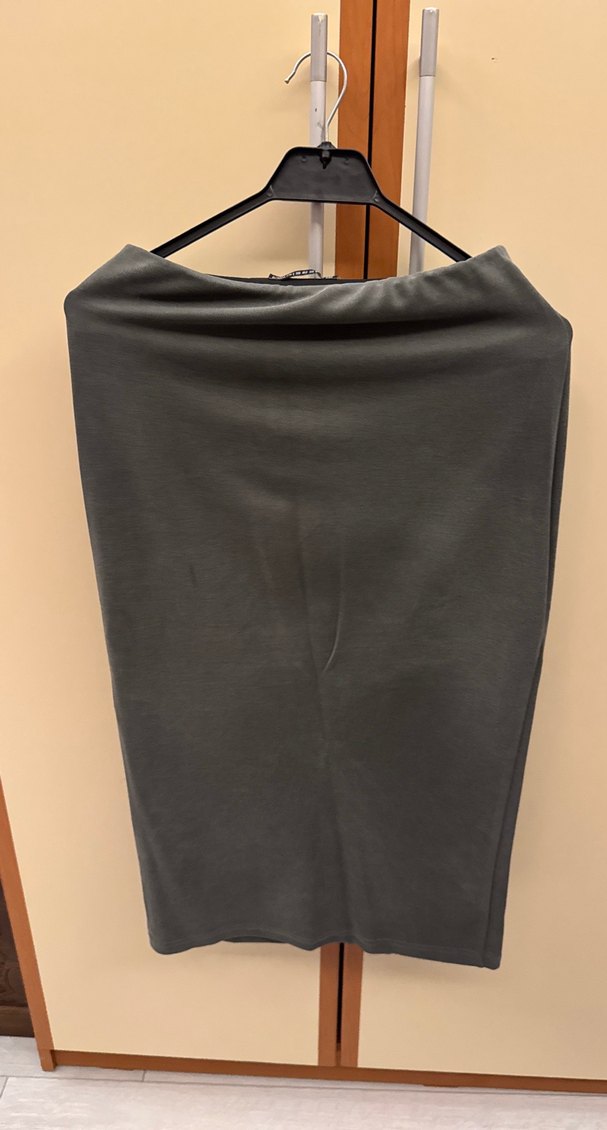 Gri Mini Hamile T-shirt Kısa Kollu - Görsel 2