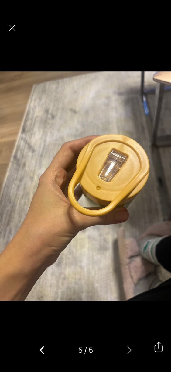 Sarı Kapaklı Renkli Çocuk Matara - Görsel 2