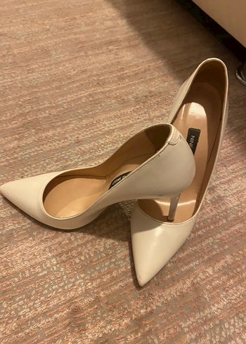 36 Beden Nine West Bej Deri Stiletto