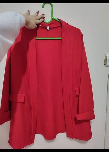 Nar çiçeği yazlık ince ceket