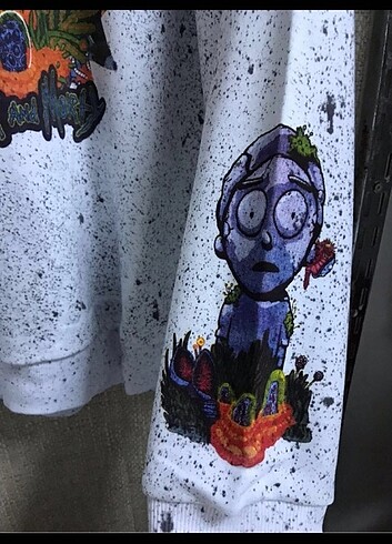 xxl Beden çeşitli Renk Rick And Morty Sweatshirt