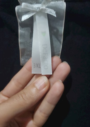 xxl Beden Düğmeli Siyah V Yaka Kadın Hırka