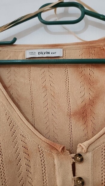 Dilvin Dilvin batik desenli triko