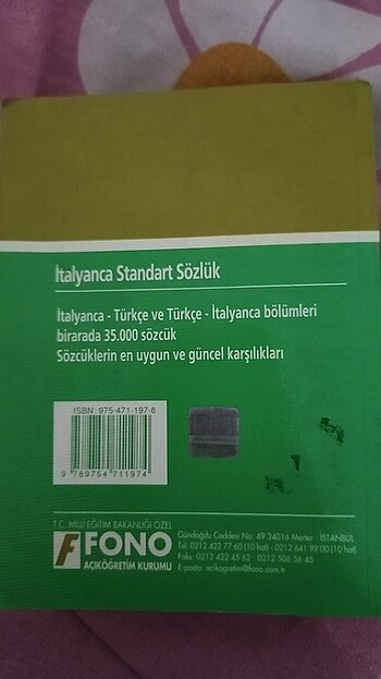 Fono İtalyanca Sözlük - Görsel 2