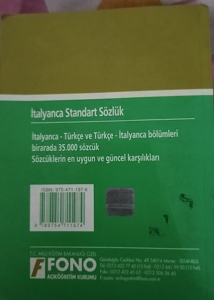 Fono İtalyanca Sözlük - Görsel 2