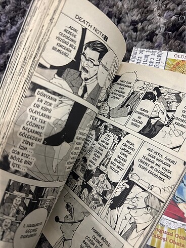 Beden Renk Death Note 1-2-3 Manga