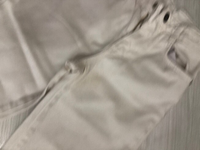 7 Yaş Beden beyaz Renk Lc waikiki beyaz jean pantolon