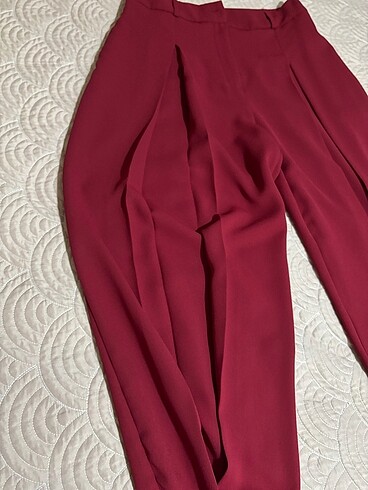 38 Beden bordo Renk Gizia (Kiwe) pantolon