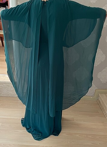 Şık ve sade abiye - Görsel 9