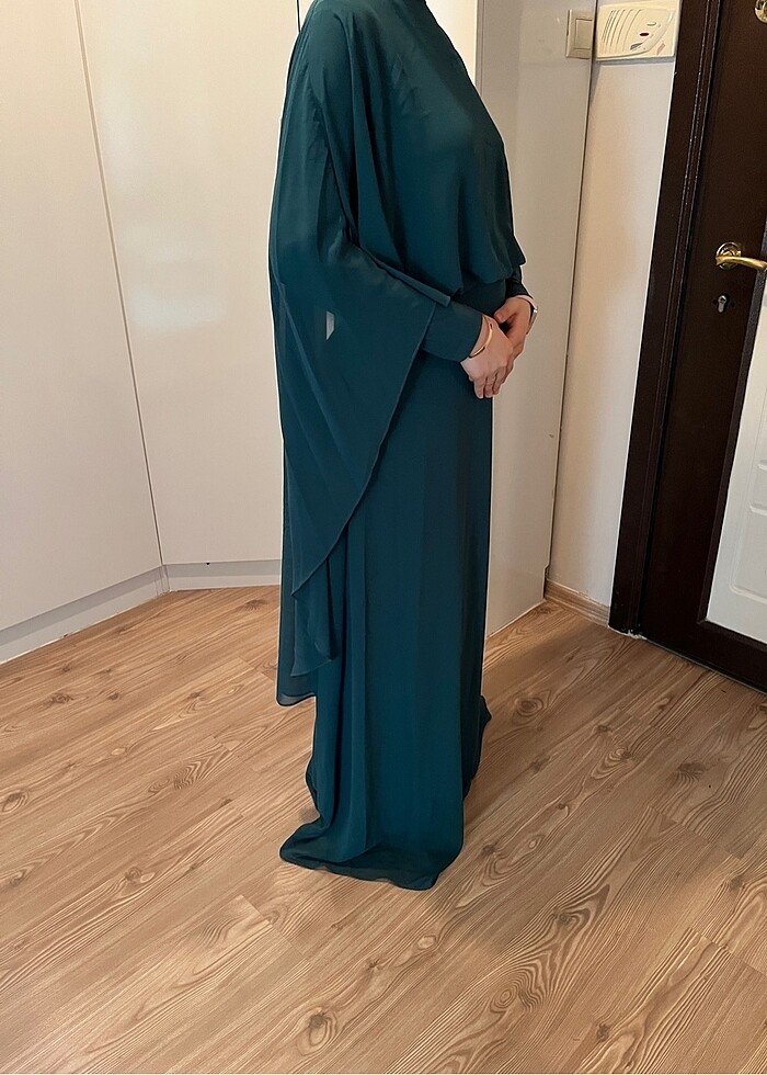 Şık ve sade abiye - Görsel 3