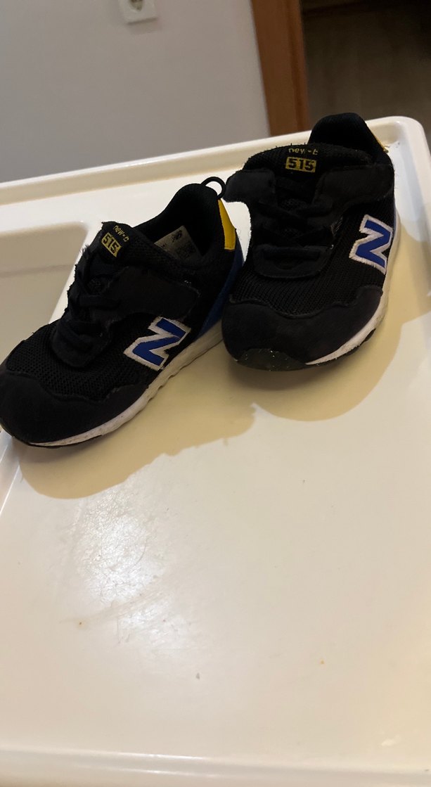 Erkek Çocuk Siyah Cırtlı Spor Ayakkabı - Görsel 2