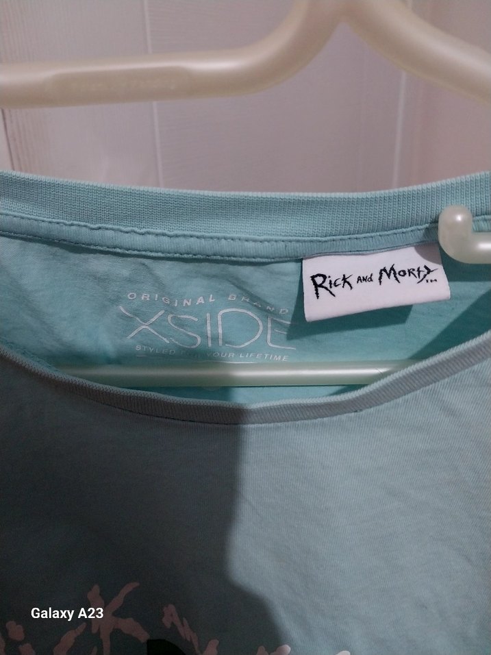 Turkuaz Baskılı Erkek Çocuk Tişört - Görsel 2