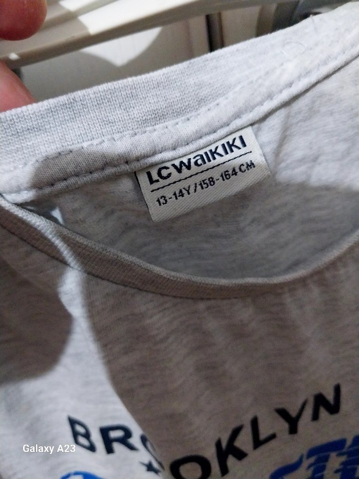 Erkek Gri Baskılı Kolsuz Tişört - Görsel 4