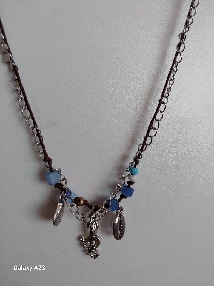 Bohem Etnik Boncuklu Çharmlı Kolye - Görsel 2