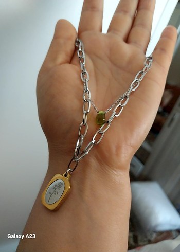 Tamamen Çelik malzemelerle yapılmış kolye - Görsel 2